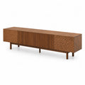 Meuble TV en bois marron 180 cm